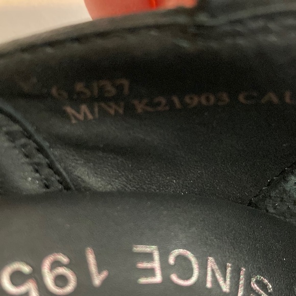 Kork-Ease Black Chunky Heel Mary Jane Shoes Size 6.5 night out elevated basic - Picture 12 of 14